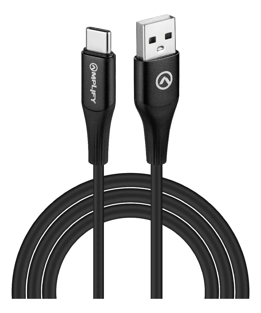 Volkano Flexi Series USB to Type-C 1.5M 30W- Black